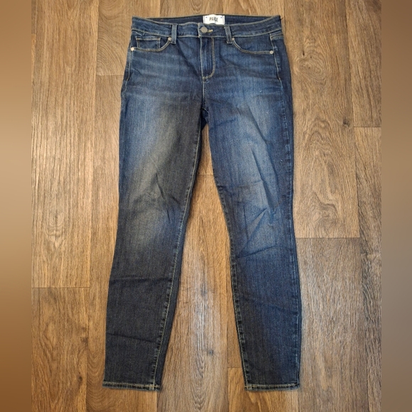 Paige Verdugo Ankle Nottingham Jeans. - Picture 7 of 16